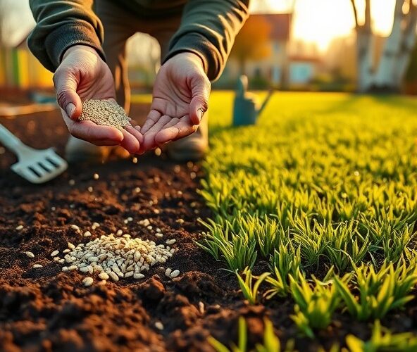 Kiedy siać trawę z siewu w Michałowicach, by trawnik był gęsty?