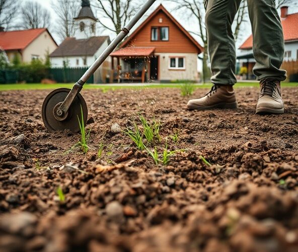 Jak przygotować gliniastą glebę w Michałowicach pod trawę z siewu?