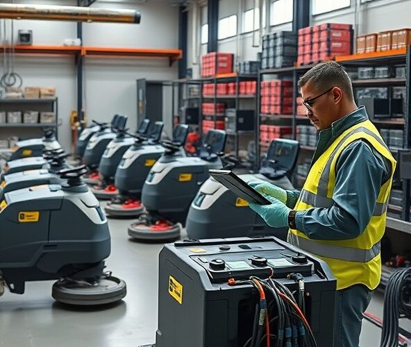 Jak wydłużyć żywotność akumulatorów do maszyn czyszczących we flocie?