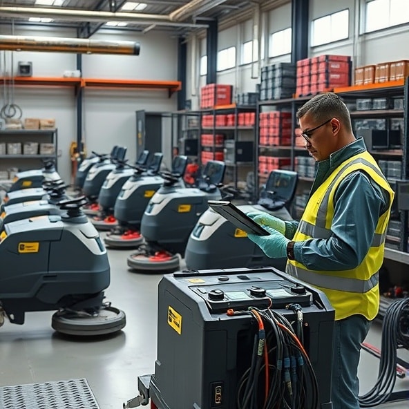 akumulatory do maszyn czyszczących