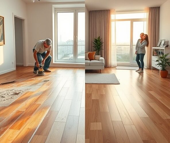 Czy naprawa parkietów w Warszawie przed sprzedażą mieszkania zwiększy cenę i skróci czas jego wystawienia?