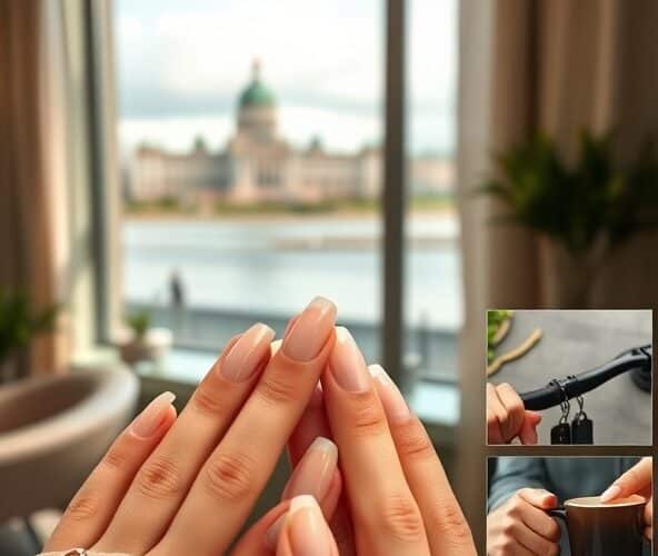 Czy acrygel przy przedłużaniu paznokci w Warszawie jest trwały?