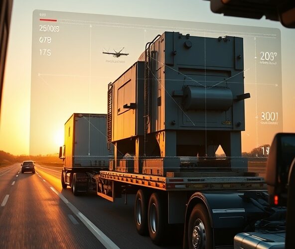 Jak GPS i czujniki zmniejszą przestoje przewozu maszyn dla koordynatorów?