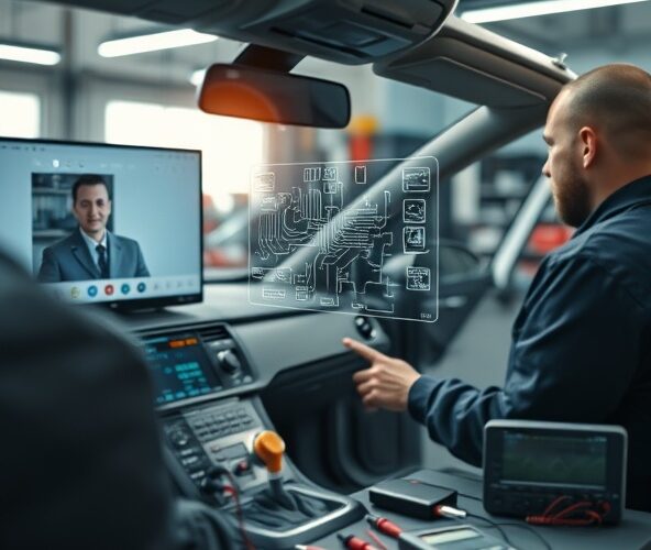 Czy zdalna analiza ułatwi diagnozę w serwisie elektroniki samochodowej?