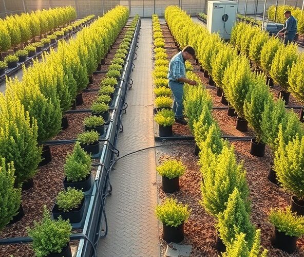 Jak skrócić czas pielęgnacji w szkółce krzewów ozdobnych?