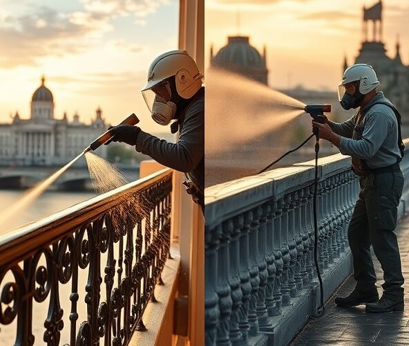 Czy szkiełkowanie na mokro w Warszawie opłaca się zamiast piaskowania?