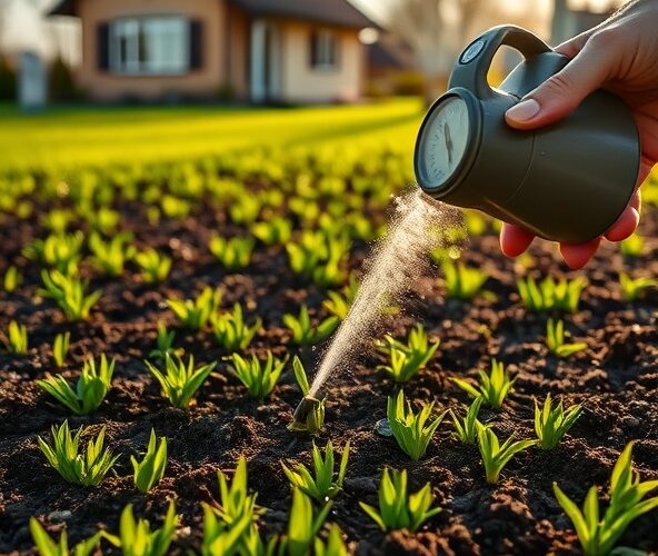 Ile podlewań potrzebuje trawa z siewu w Michałowicach?