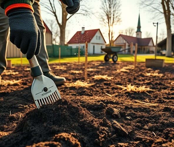Jak przygotować glebę pod trawę z siewu w Michałowicach?