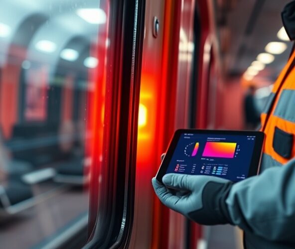 Jak w SageMaker wykryć nieszczelne uszczelki okienne do pociągów?