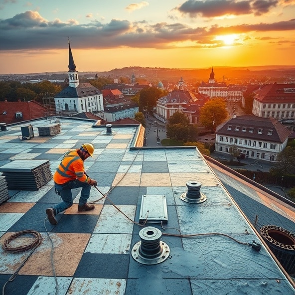 dachy płaskie tarnowskie góry