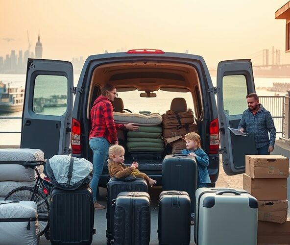 Jak tanio zorganizować przeprowadzki z Anglii do Polski z dziećmi i dużym bagażem?
