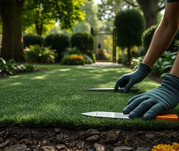 Jak wybrać trawę z rolki w Konstancinie Jeziornie na zacieniony ogród?