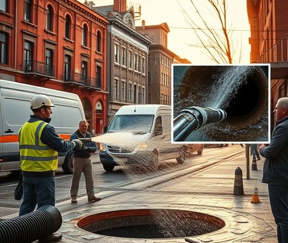 Ile kosztuje udrażnianie rur metodą ciśnieniową w Łodzi?