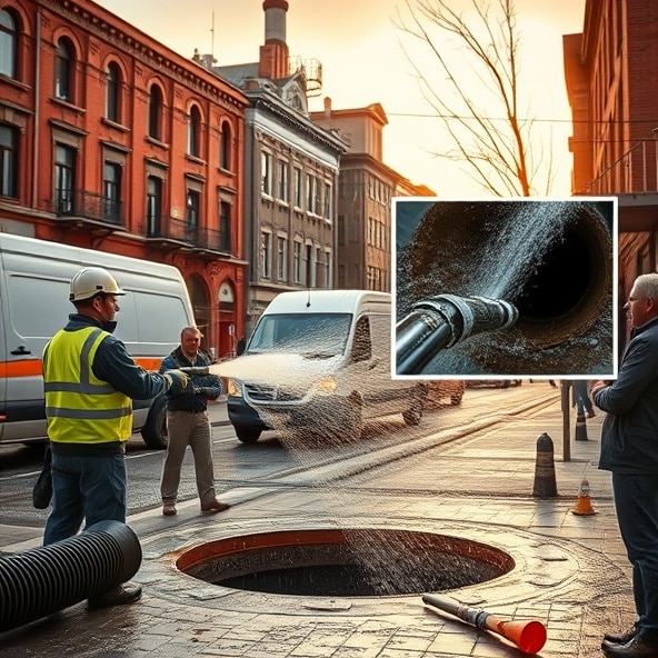 udrażnianie rur ciśnieniowe łódź