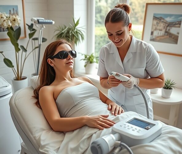 Jaką klinikę depilacji laserowej w Konstancinie wybrać przy skórze naczynkowej i skłonnej do podrażnień?