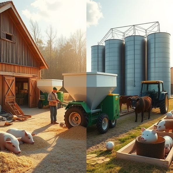 mobilna mieszalnia pasz