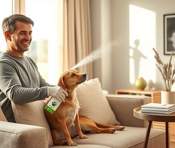 Jak bezpiecznie stosować neutralizator zapachu psa w mieszkaniu?