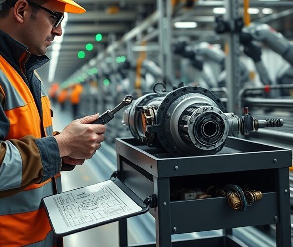 Jak naprawa siłowników hydraulicznych na miejscu w zakładzie zmniejsza przestoje linii produkcyjnej?