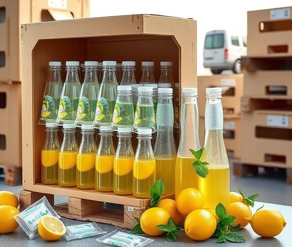 Jak obniżyć koszty wysyłki naturalnych lemoniad bez utraty świeżości?