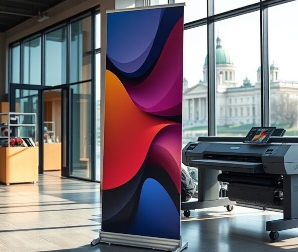 Gdzie zamówić trwały roll up z nadrukiem w Warszawie?