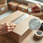 taśma z logo firmowym